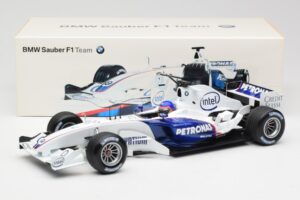 BMW Sauber F1.06 #17 J. Villeneuve Launch Version 2006 Minichamps 1:18 80430413184 Metall – Bild 6 von 6