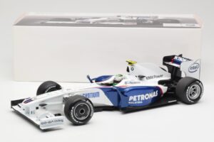 BMW Sauber F1.09 #6 N. Heidfeld Launch Version 2009 Minichamps 1:18 80432154856 Metall – Bild 7 von 7