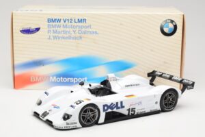 BMW V12 LMR LMP #15 P. Martini / Y. Dalmas / J. Winkelhock 24 Hours of Le Mans Winner 1999 Minichamps 1:18 80430009338 Metall – Bild 6 von 6