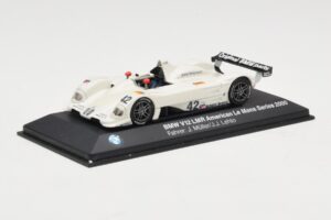 BMW V12 LMR LMP1 #42 Beck's T. Kristensen / J. Lehto / J. Müller 24 Hours of Le Mans 1999 Minichamps 1:43 80429418139 Metall – Bild 2 von 4