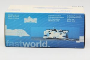 BMW V12 LMR LMP1 #42 Beck's T. Kristensen / J. Lehto / J. Müller 24 Hours of Le Mans 1999 Minichamps 1:43 80429418139 Metall – Bild 4 von 4