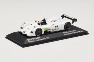 BMW V12 LMR #42 T. Kristensen / J.J. Lehto / J. Muller 24 Hours of Le Mans 1999 Minichamps 1:43 80429418137 Metall – Bild 2 von 5