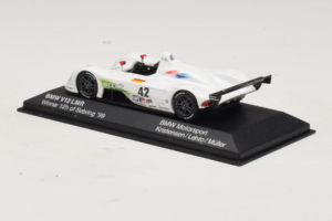 BMW V12 LMR #42 T. Kristensen / J.J. Lehto / J. Muller 24 Hours of Le Mans 1999 Minichamps 1:43 80429418137 Metall – Bild 3 von 5