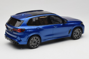 BMW X5 M F95 Competition Marina Bay Blue Metallic GT Spirit 1:18 GT967 Resin – Bild 2 von 6