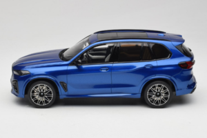 BMW X5 M F95 Competition Marina Bay Blue Metallic GT Spirit 1:18 GT967 Resin – Bild 3 von 6