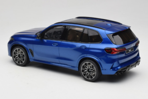 BMW X5 M F95 Competition Marina Bay Blue Metallic GT Spirit 1:18 GT967 Resin – Bild 5 von 6