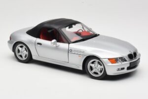 BMW Z3 Roadster 1.8 Silber UT Models 1:18 20404 Metall – Bild 6 von 8