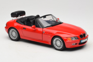 BMW Z3 Roadster 1.9 Rot Händler Edition UT Models 1:18 80439423068 Metall – Bild 6 von 8