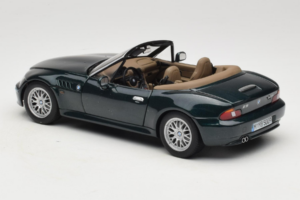 BMW Z3 Roadster 2.8 Dunkelgrün Händler Edition UT Models 1:18 80439411713 Metall – Bild 7 von 8