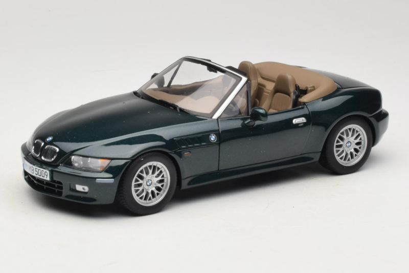 BMW Z3 Roadster 2.8 Dunkelgrün Händler Edition UT Models 1:18 80439411713 Metall