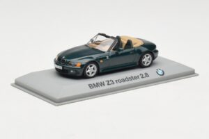 BMW Z3 Roadster 2.8 Dunkelgrün Minichamps 1:43 80429421514 Metall – Bild 2 von 4