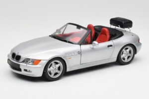 BMW Z3 Roadster Mit Gepäckträger Silber UT Models 1:18 20407 Metall