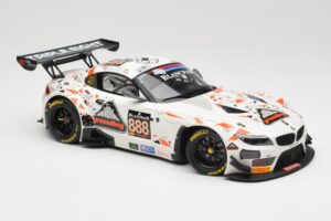 BMW Z4 E89 GT3 #888 Triple Eight Racing L. Mowle / J. Ratcliffe 24 Hours of Spa 2015 Minichamps 1:18 151152388 Metall – Bild 4 von 6