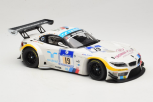 BMW Z4 GT3 #19 Team Schubert J. Muller / D. Muller ADAC 24 Hours Nurburgring 2012 Minichamps 1:18 151122319 Metall – Bild 4 von 6