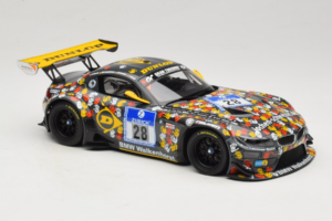 BMW Z4 GT3 #28 Team Walkenhorst J. Stuck / Sandritter ADAC 24 Hours Nurburgring 2014 Minichamps 1:18 151142328 Metall – Bild 4 von 6