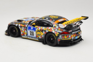 BMW Z4 GT3 #28 Team Walkenhorst J. Stuck / Sandritter ADAC 24 Hours Nurburgring 2014 Minichamps 1:18 151142328 Metall – Bild 5 von 6
