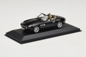 BMW Z8 Cabriolet Schwarz Minichamps 1:43 80420026607-R1 Metall – Bild 2 von 4