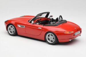 BMW Z8 E52 Rot Metallic Bburago 1:18 18-12032 Metall – Bild 7 von 8