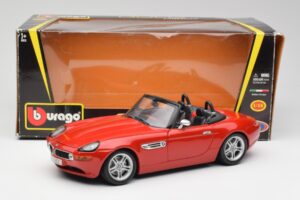 BMW Z8 E52 Rot Metallic Bburago 1:18 18-12032 Metall – Bild 8 von 8
