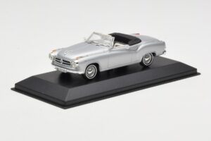 Borgward Isabella Cabriolet Silber Minichamps 1:43 400096030 Metall – Bild 2 von 4