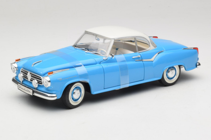 Borgward Isabella Coupe Blau Revell 1:18 08859-P1 Metall