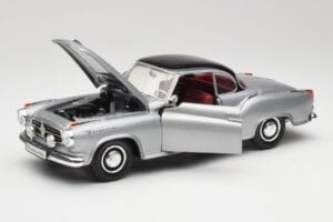 Borgward Isabella Coupe Grau & Schwarz Revell 1:18 8989 Metall – Bild 8 von 8