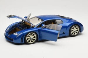 Bugatti EB 18.3 Chiron Blau AUTOart 1:18 70911 Metall – Bild 2 von 8