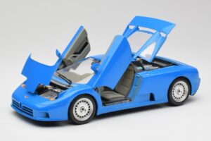 Bugatti EB110 Blau Bburago 1:18 3035 Metall – Bild 2 von 8