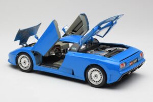 Bugatti EB110 Blau Bburago 1:18 3035 Metall – Bild 6 von 8