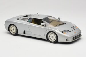 Bugatti EB110 Silber Bburago 1:18 3035-S Metall – Bild 6 von 8
