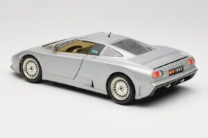 Bugatti EB110 Silber Bburago 1:18 3035-S Metall – Bild 7 von 8