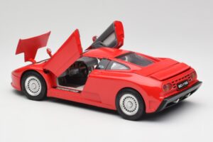 Bugatti EB110 SS Rot Anson 1:18 30303-W-M1 Metall – Bild 5 von 8