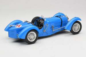 Bugatti Type 51 Grand Prix #14 Blau Bburago 1:18 3012-M1 Metall – Bild 2 von 6