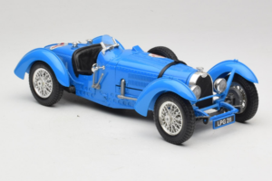 Bugatti Type 51 Grand Prix #14 Blau Bburago 1:18 3012-M1 Metall – Bild 4 von 6