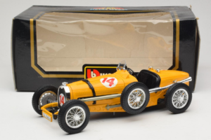 Bugatti Type 59 #14 Grand Prix Orange Bburago 1:18 3012 Metall – Bild 6 von 6