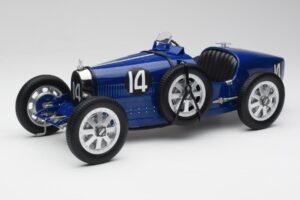 Bugatti Type 35 #14 Dark Blue Norev 1:12 125703 Metall