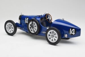 Bugatti Type 35 #14 Dark Blue Norev 1:12 125703 Metall – Bild 5 von 6