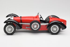 Bugatti Type 55 Rot Bburago 1:18 3009 Metall – Bild 3 von 6