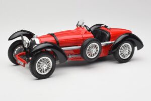 Bugatti Type 55 Rot Bburago 1:18 3009 Metall