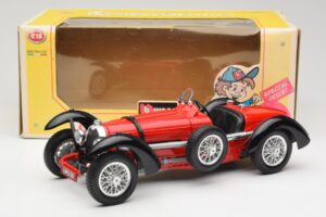 Bugatti Type 55 Rot Bburago 1:18 3009 Metall – Bild 6 von 6