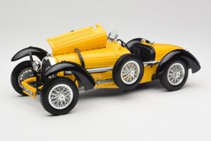 Bugatti Type 59 Gelb Bburago 1:18 3005 Metall – Bild 2 von 8