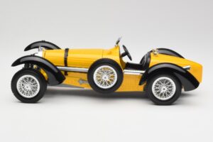 Bugatti Type 59 Gelb Bburago 1:18 3005 Metall – Bild 4 von 8