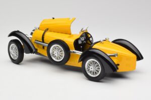 Bugatti Type 59 Gelb Bburago 1:18 3005 Metall – Bild 5 von 8