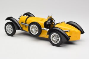 Bugatti Type 59 Gelb Bburago 1:18 3005 Metall – Bild 7 von 8