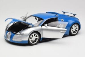 Bugatti Veyron Edition Centenaire Chrome Blue Minichamps 1:18 100110850 Metall – Bild 2 von 8