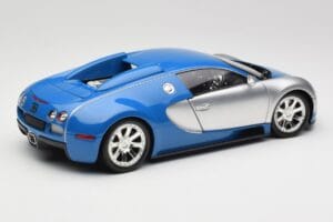 Bugatti Veyron Edition Centenaire Chrome Blue Minichamps 1:18 100110850 Metall – Bild 3 von 8