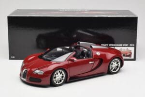 Bugatti Veyron Grand Sport Rot Minichamps 1:18 100110832 Metall – Bild 9 von 9