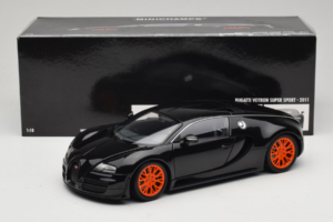 Bugatti Veyron Super Sport Black Metallic Minichamps 1:18 100110842 Metall – Bild 8 von 8