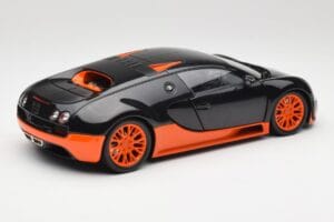 Bugatti Veyron Super Sport World Record Edition Carbon & Orange Minichamps 1:18 100110840 Metall – Bild 3 von 8