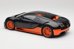 Bugatti Veyron Super Sport World Record Edition Carbon & Orange Minichamps 1:18 100110840 Metall – Bild 7 von 8